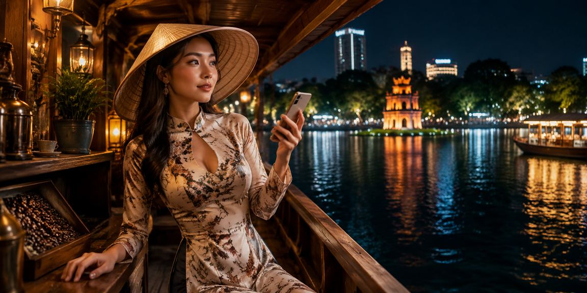 Người dùng Hà Nội dùng điện thoại tra cứu kèo cá cược trực tuyến