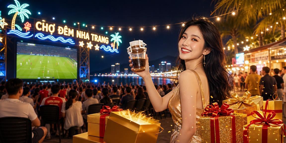 Người dùng thư giãn với jackpot bên ly cà phê tại Nha Trang trên po18